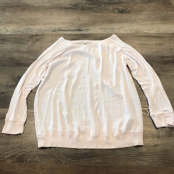 GAP Tops - Women's Light Pink Long Sleeve Top